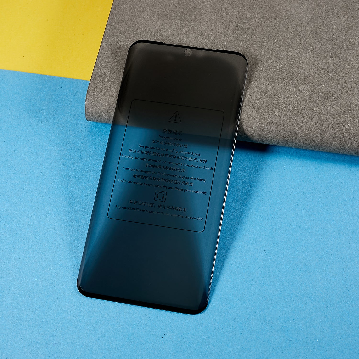 RURIHAI For Huawei P50 Pro 4G Privacy Screen Protector 3D Curved Side Glue Tempered Glass Film Touch Sensitive RURIHAI For Huawei P50 Pro 4G Privacy Screen Protector 3D Curved Side Glue Tempered Glass Film Touch Sensitive